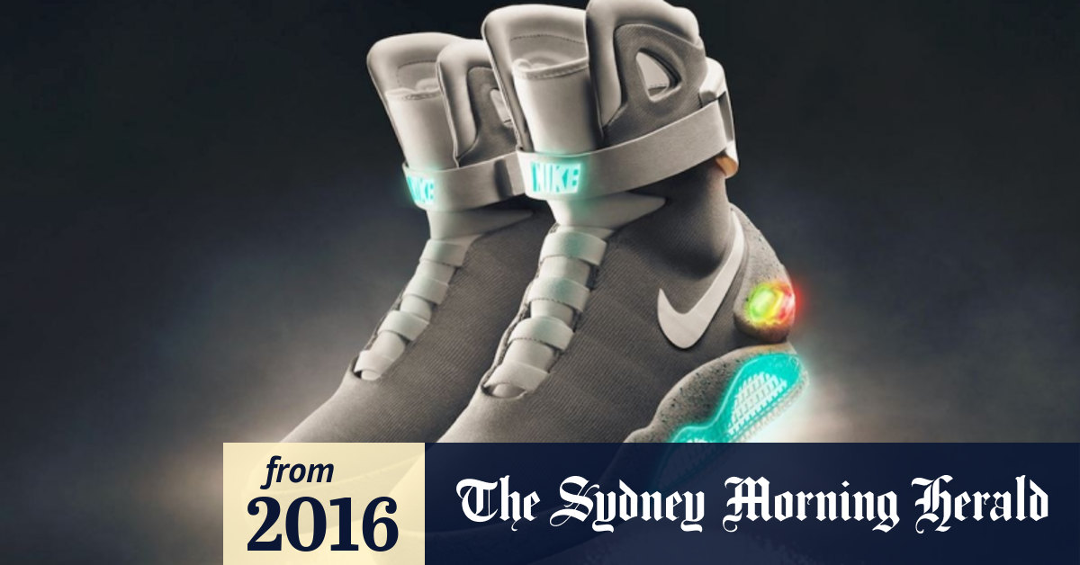 Nike s Back to the Future shoes are a hopeless failure of imagination